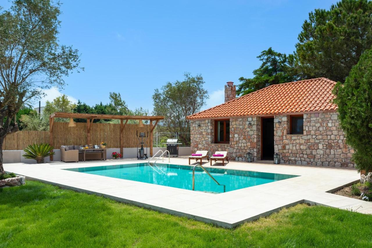 Vila Filerolia Stone House Pastida Exteriér fotografie